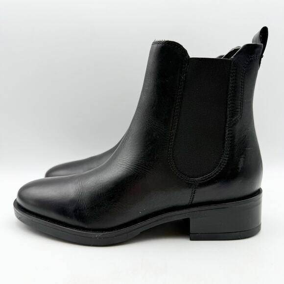 Dune London Womens Panoramic Ankle Boots EU 37 US 7 Black Leather NIB - Picture 9 of 13